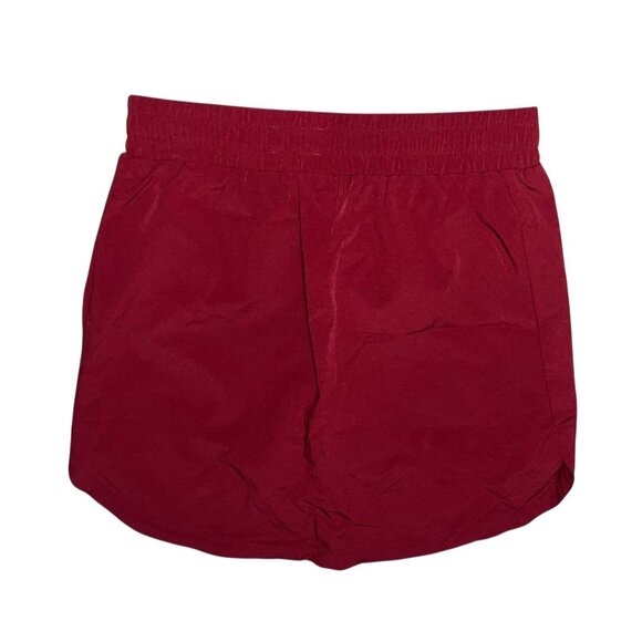 Halara High Waisted Mini Golf Skirt Sz XS Womens Red Drawstring Side Pocket 2-in - Picture 2 of 13